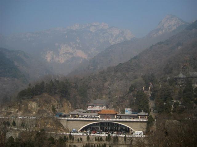 All the way to the top of that mountain to go