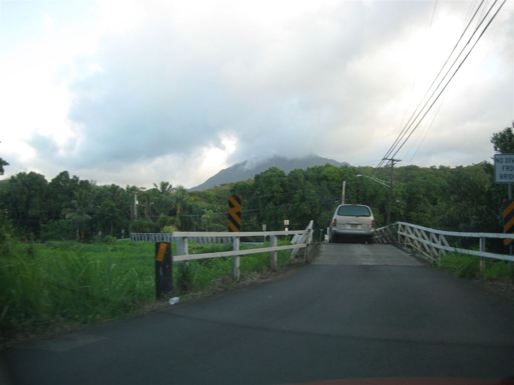 2 single-lane bridges in a row!