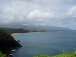 View across the coast to Hanalei