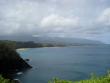 View across the coast to Hanalei