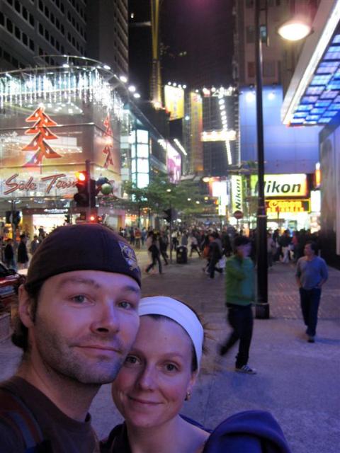 Our first night in Hong Kong! Yay!