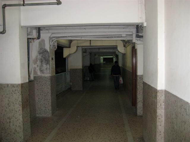 Had to enter a back entrance to the building of our hostel. Sketchy..