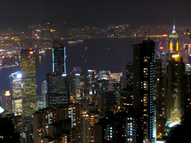 View of downtown from Victoria Peak