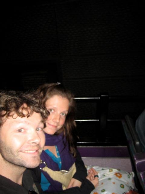 Roofless bus back to Central