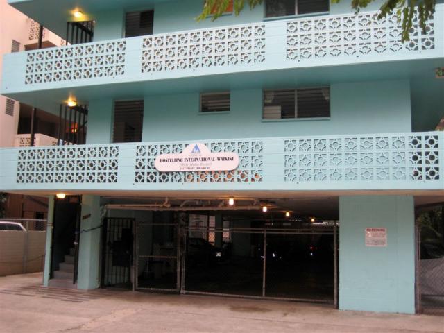 The HI Hostel in Waikiki