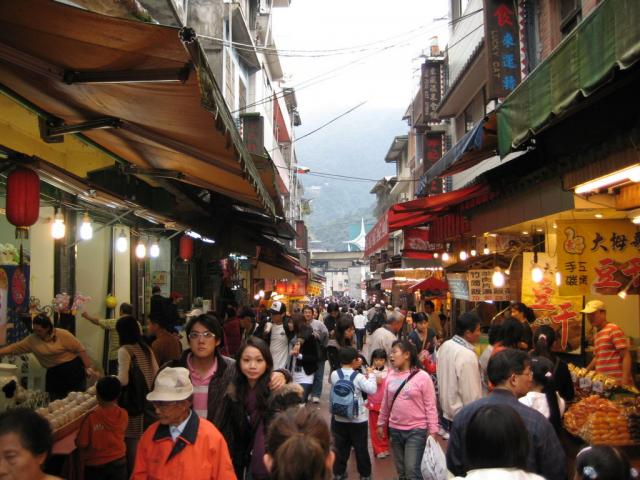 Wulai pedestrian street