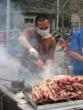 Lots of street food vendors in town