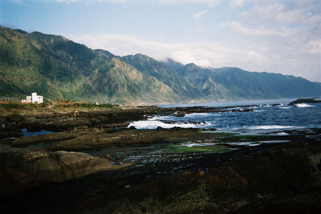 Looking up the coast