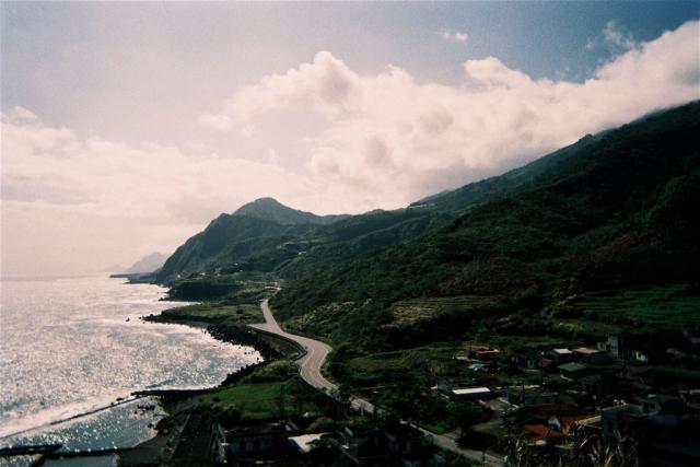 Looking down the coast