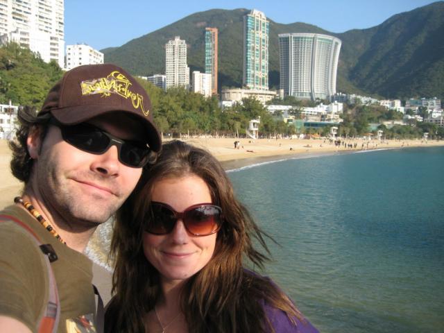 Leaving Repulse Bay Beach