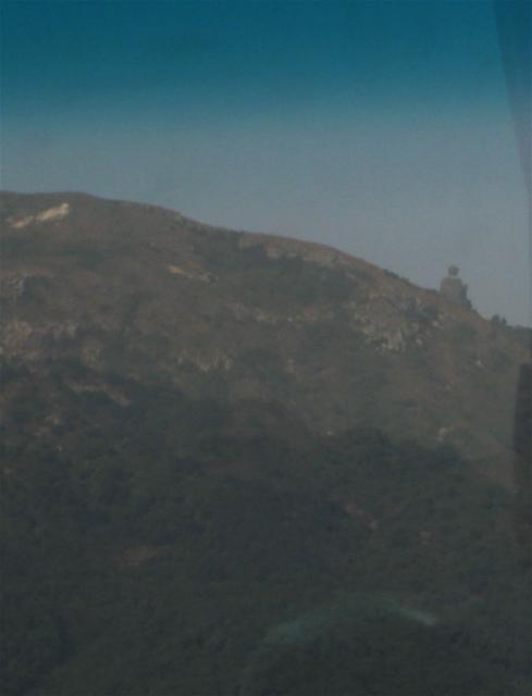 View of the Big Buddha from the bus