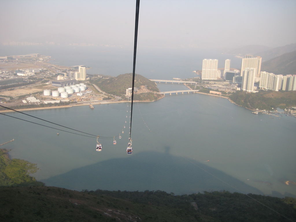 Coming down to Tung Chung
