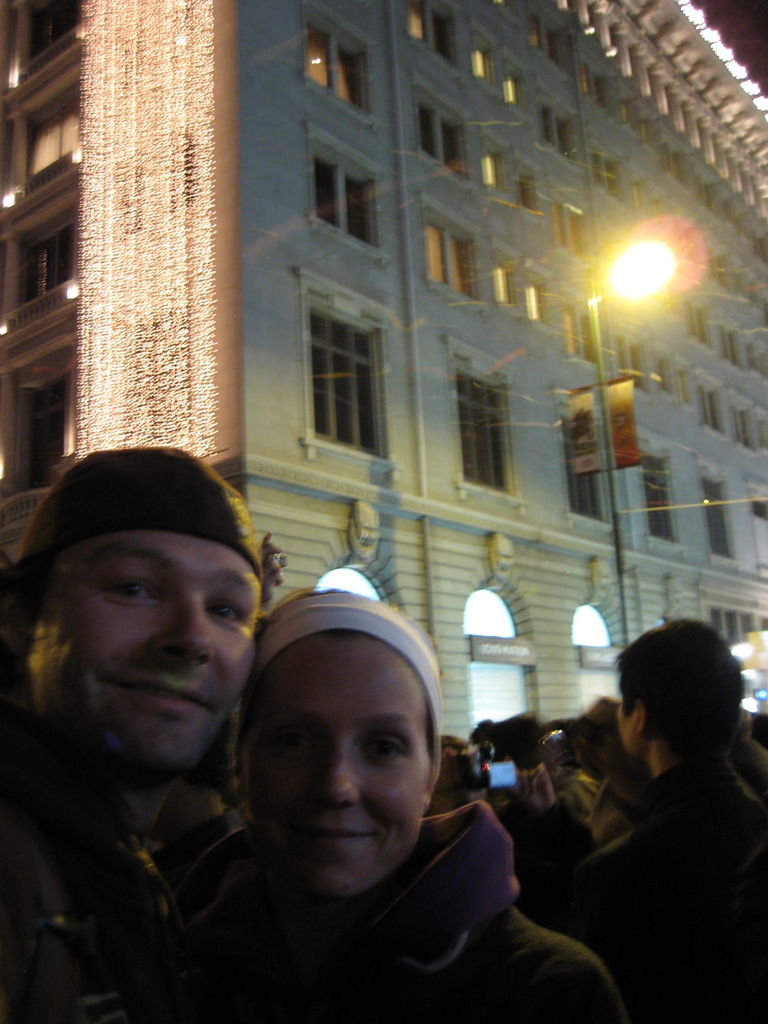 New Years at the bottom of Nathan Road in Kowloon