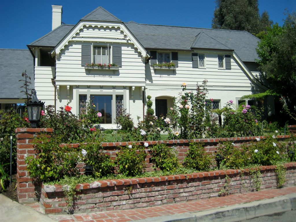 And the house beside Brad Pitt's..