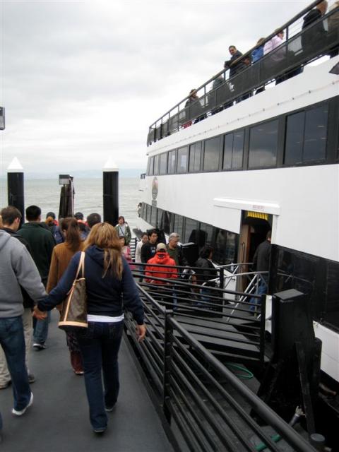 Ferry to Alcatraz!