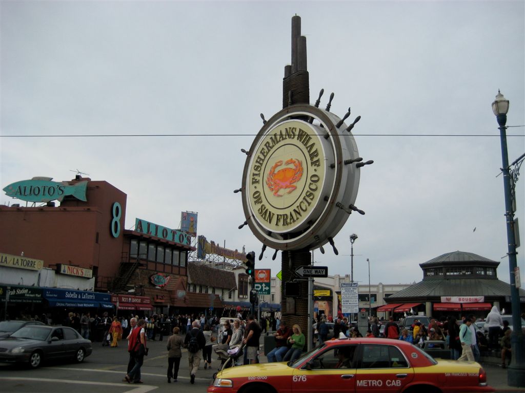 Past Fishermans Wharf