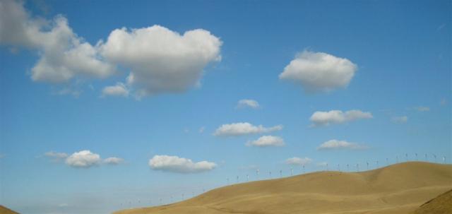 Wind power en route to Yosemite