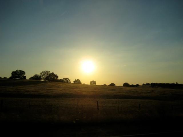 Sun going down