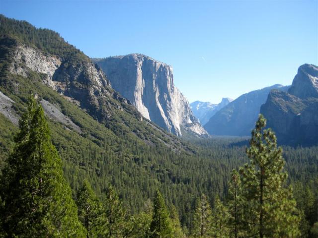 Tunnel View - El Capitan, Half Dome, and Bridalveil Falls
