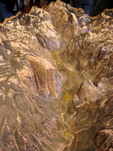 Yosemite Valley model