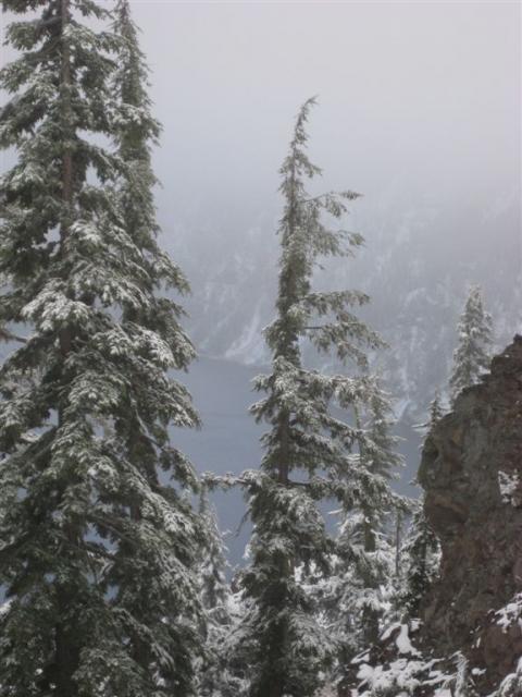 Last view of the lake