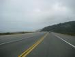 Rainy coast heading towards Redwoods NP