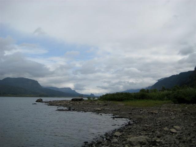 View down the gorge