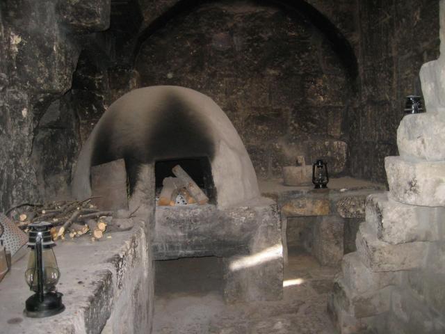 Woodfire oven in Santa Catalina monastery