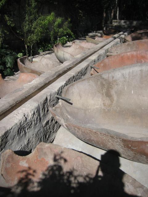 Wash basins in Santa Catalina monastery