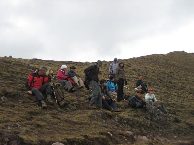 Our trekking group.