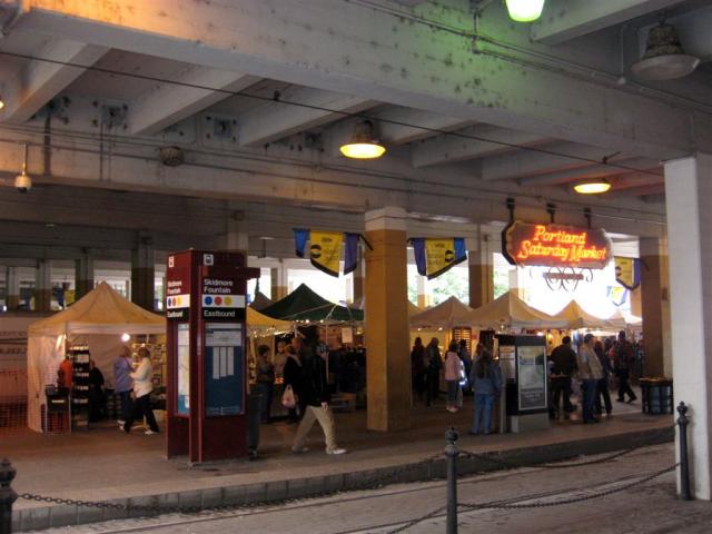 The Portland Saturday Market!