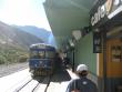 The train to Aguas Calientes (base town of Machu Picchu)