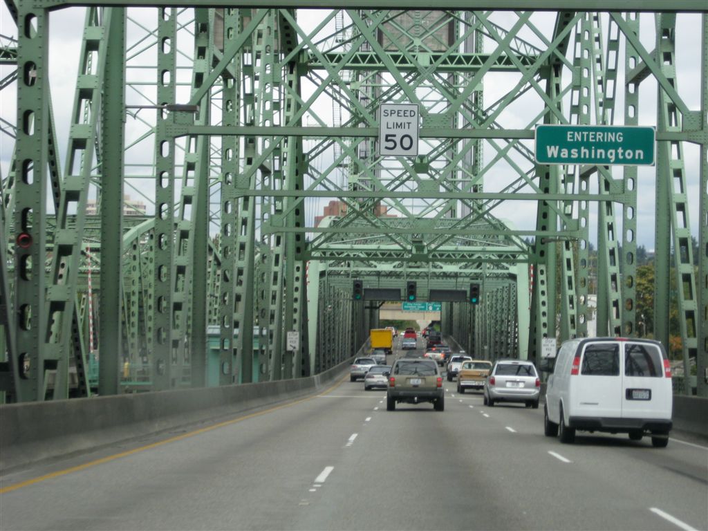 Entering Washington!