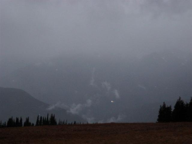 That would be Mt Olympus. Too bad we can't see it all...