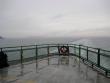 Looking back from the ferry