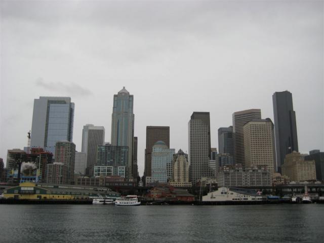 Docking downtown!