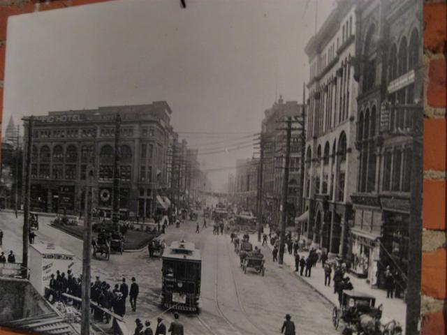 The building on the left is where the Underground Tour now starts.