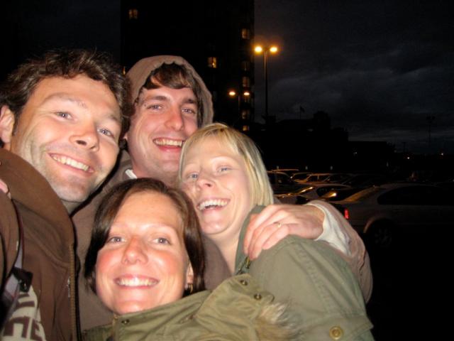 Quick parting group shot