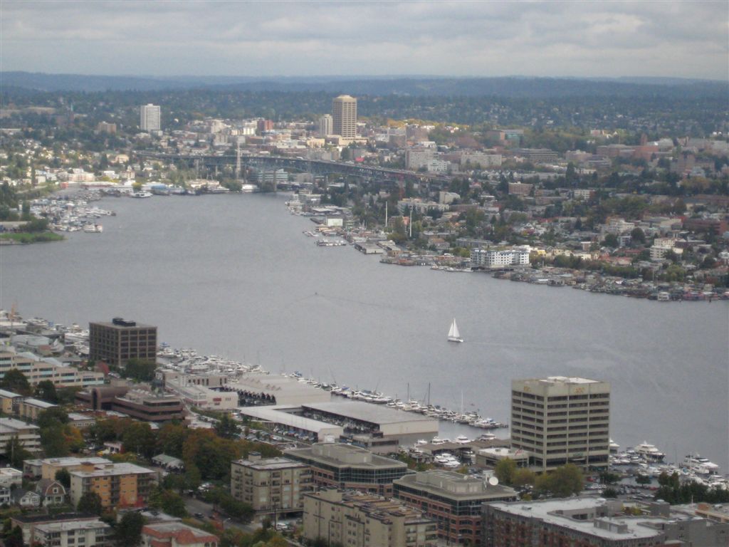 Sailboat on Lake Washington