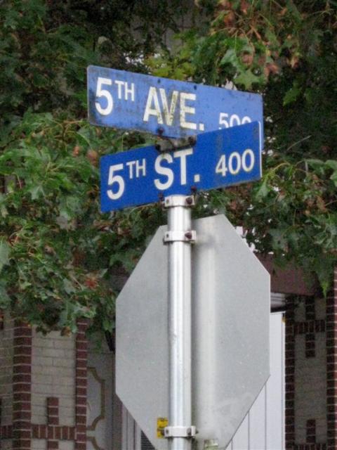 The corner of 5th and 5th in New Westminster.  :)