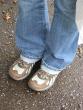 Nicole bought new shoes! (her old ones were getting holey...)