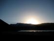 Deer Creek Reservoir with mountain behind