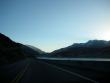 Deer Creek Reservoir with mountain behind