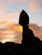 Balanced Rock before sunrise