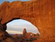 Tada! Sunrise on north Window Arch. Fantastic!