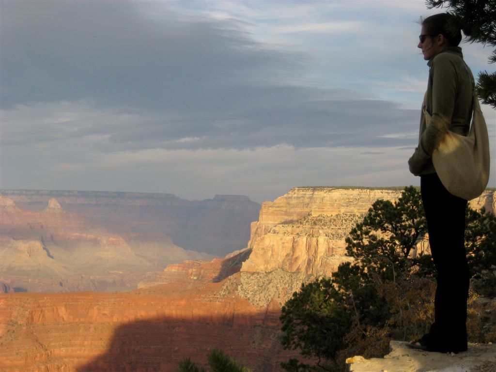 Nicole and the canyon