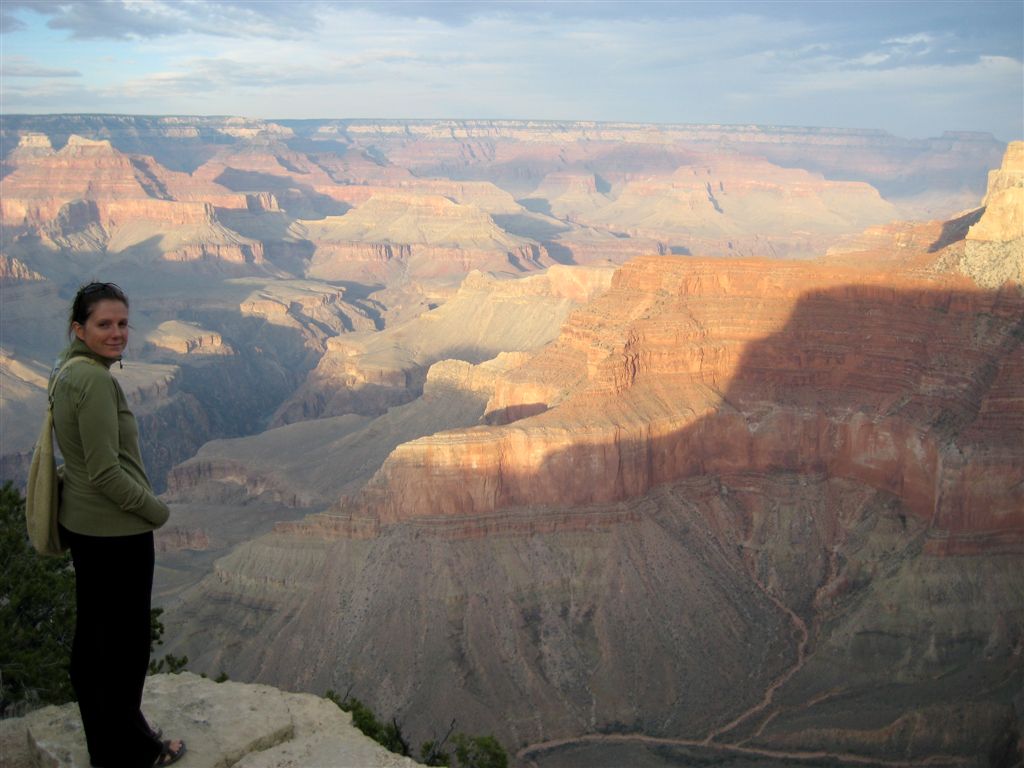 Nicole and the canyon