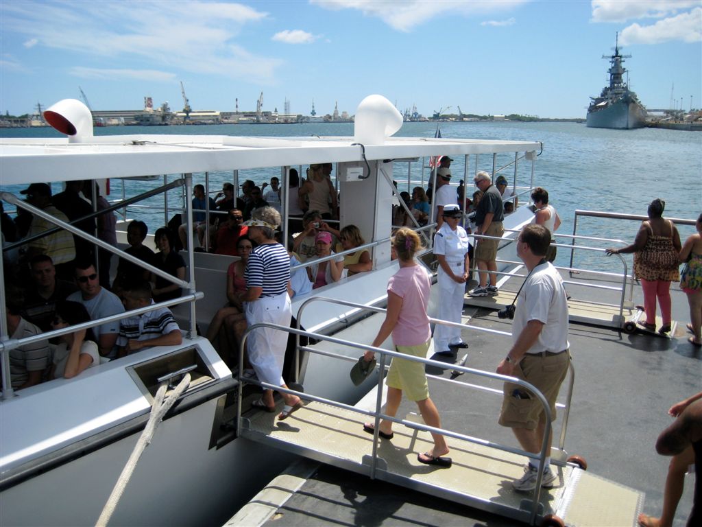 The boat that transported us