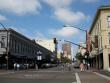 Main intersection near hostel in Gaslamp District