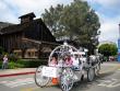 Old style restaurant and carriage